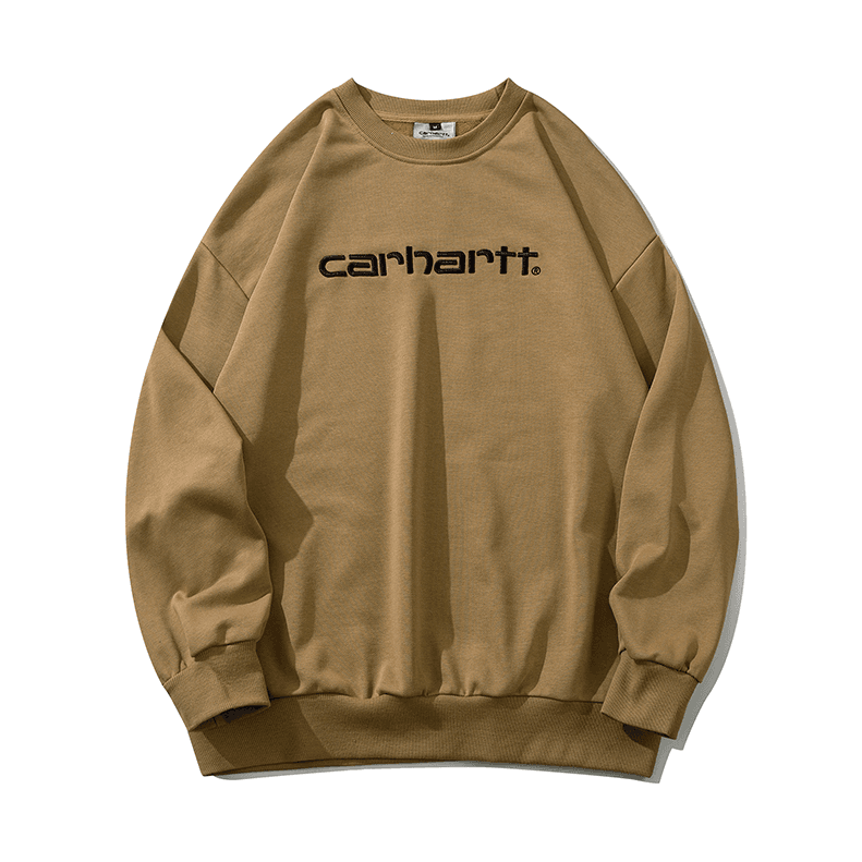 Carhartt Carhartt Logo Crewneck Sweatshirt Beige