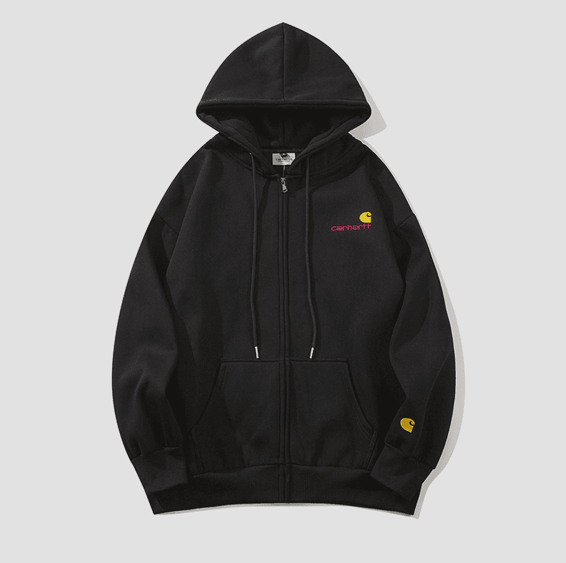 Carhartt Carhartt Zip-Up Hoodie Jacket Black