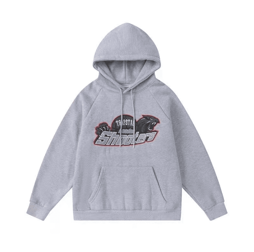 Trapstar Grey Trapstar Shooters Hoodie Grey
