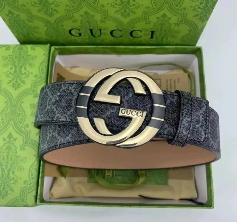 Louis Vuitton Louis Vuitton Damier Ebene Belt Beige thumb 10