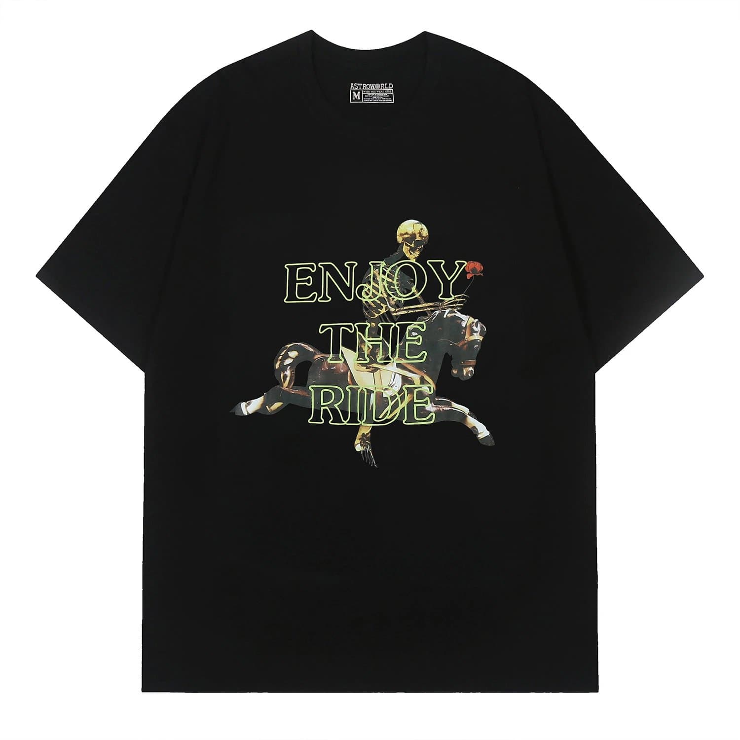 Astron World Astron World Enjoy The Ride Black T-Shirt Black