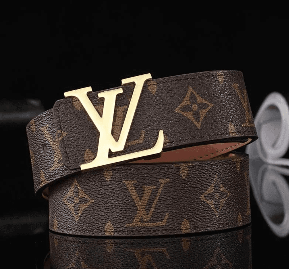 Louis Vuitton Louis Vuitton Damier Ebene Belt Beige thumb 5