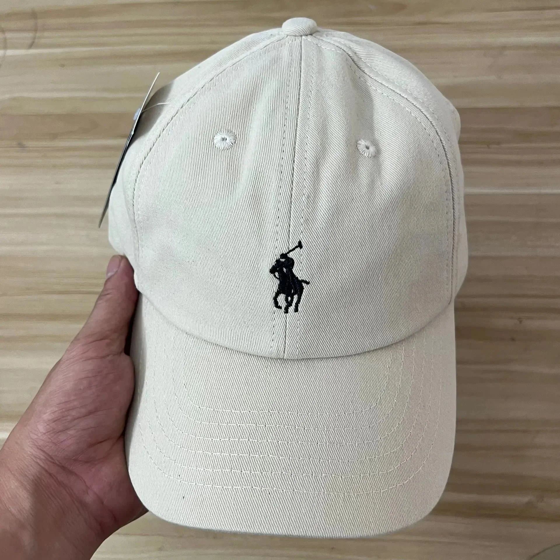 Polo Ralph Lauren Polo Ralph Lauren Beige & Black Logo Baseball Cap Beige
