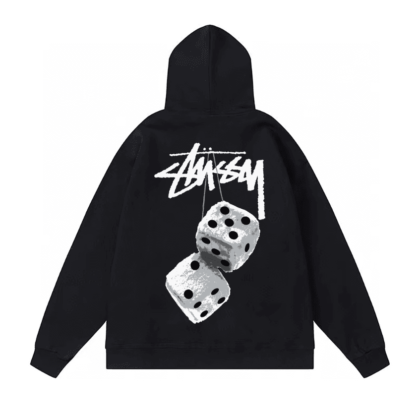Stussy Stussy Dice Hoodie in Black Black