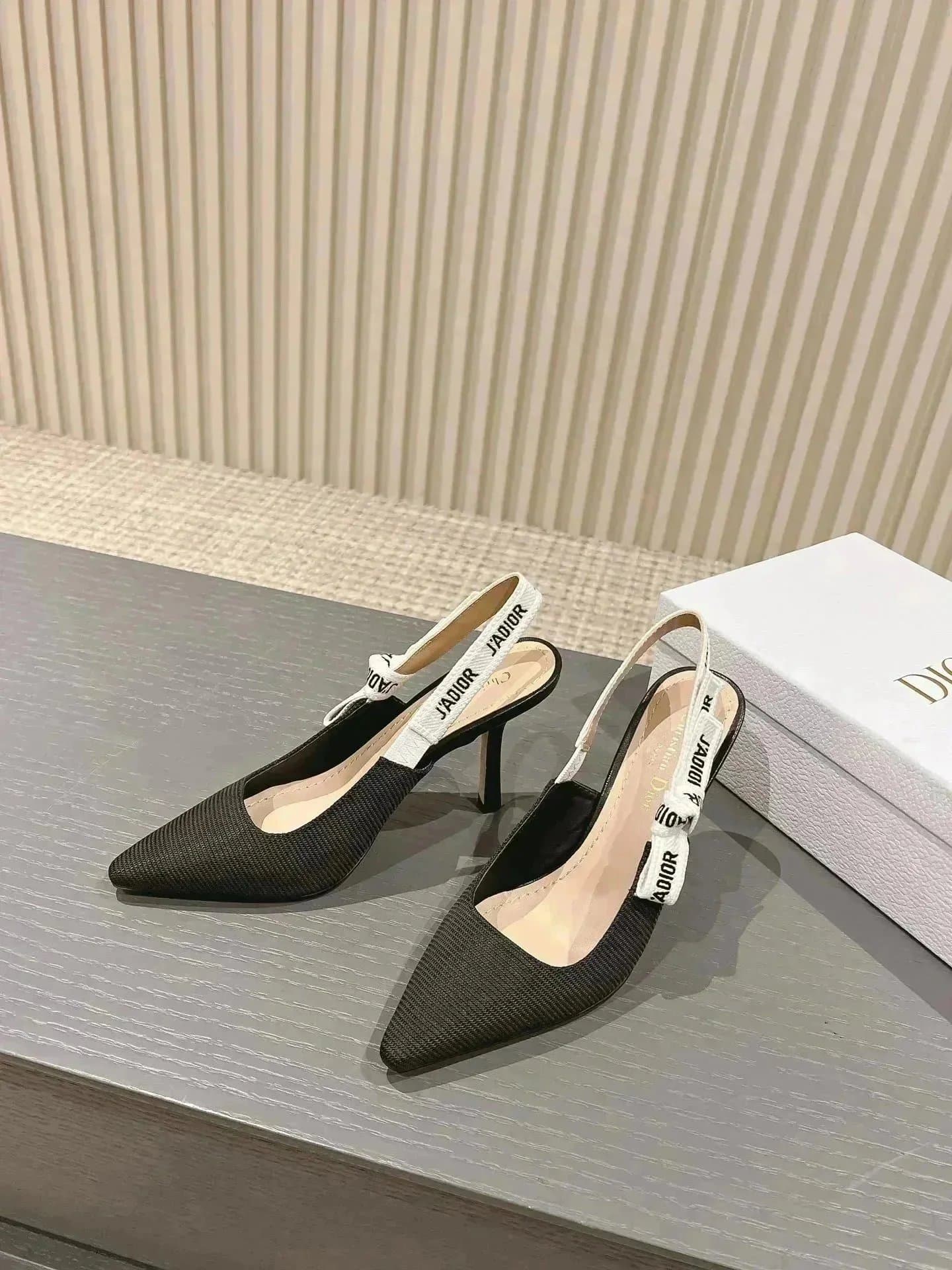 Dior Dior J'ADIOR Slingback Heels Black