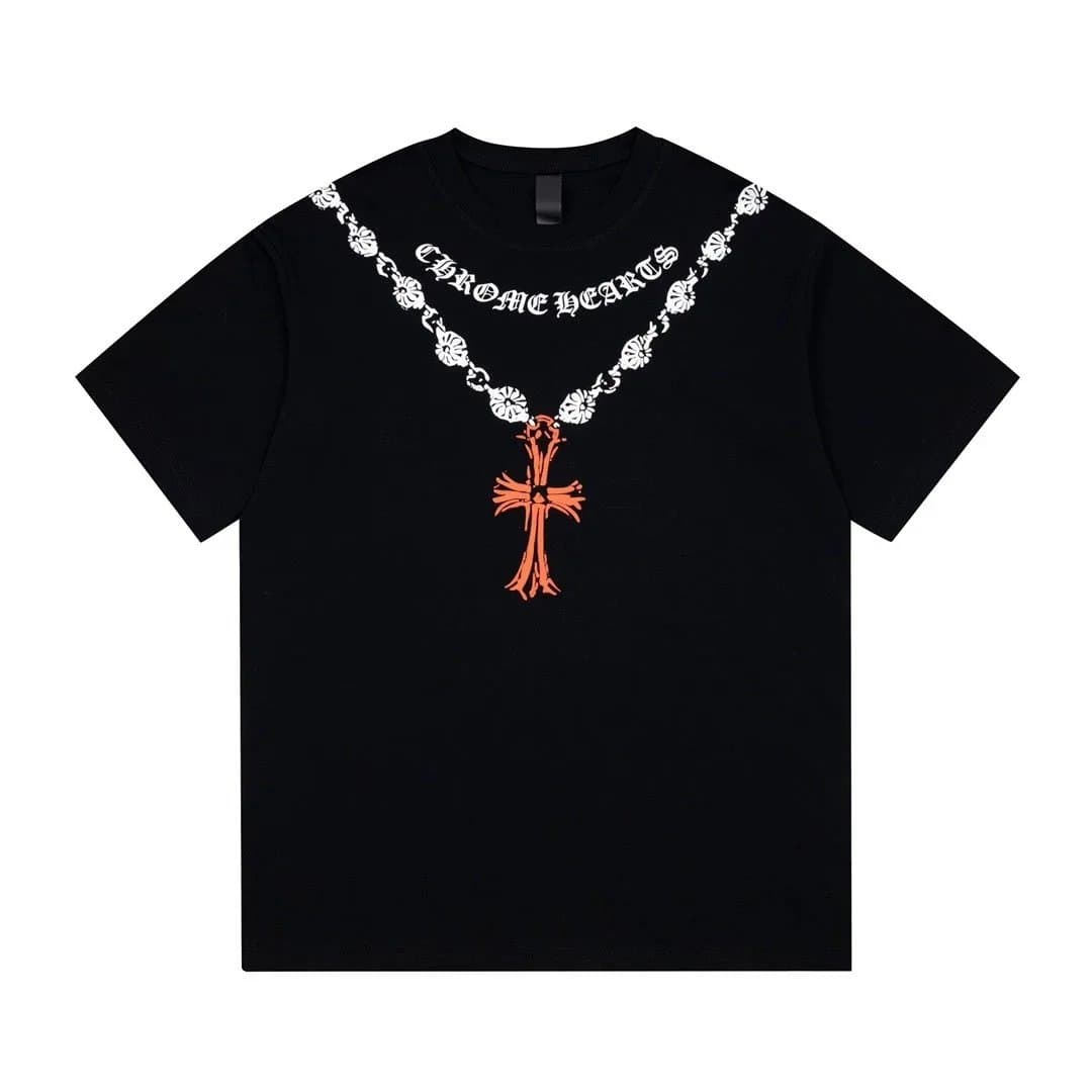 Chrome Hearts Chrome Hearts Cross Print T-Shirt Black