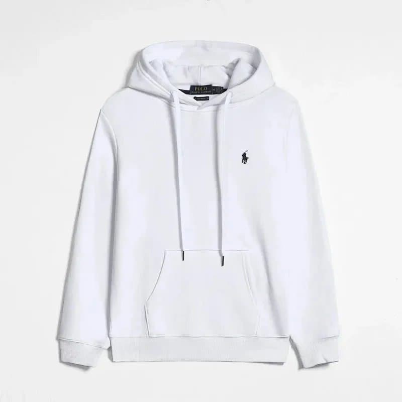 Polo Ralph Lauren Polo Ralph Lauren White Hoodie with Pony Logo White