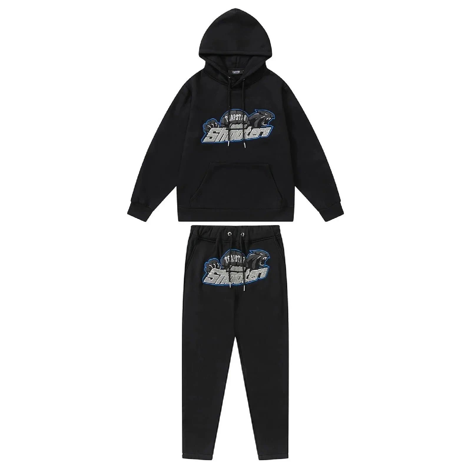 Trapstar Black Trapstar Shooters Tracksuit Set Black