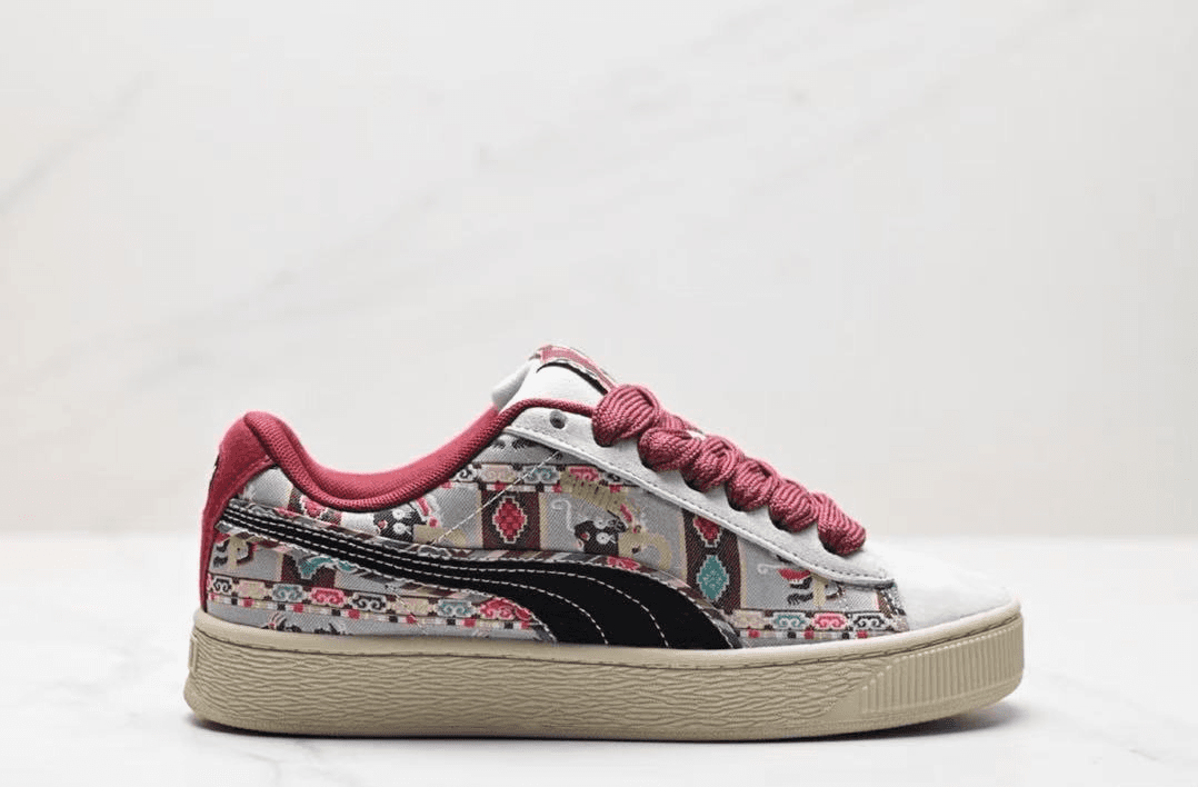Puma Puma Suede Classic Sneakers with Traditional Pattern Multicolor - 1